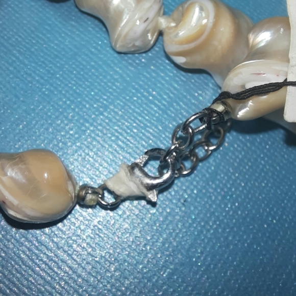 Dillards Sterling Silver MOP Necklace - Picture 3 of 4